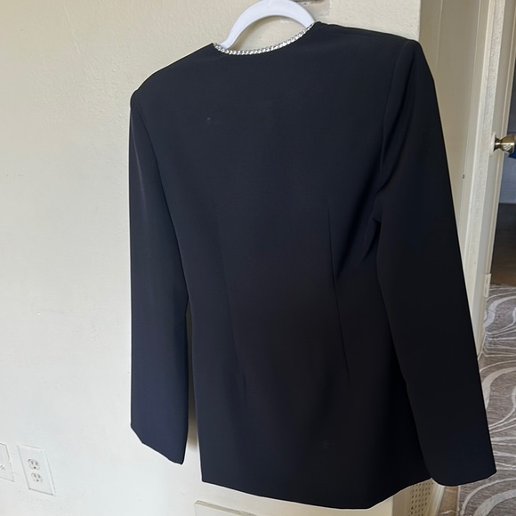 Black Long Sleeve Mini Dress - Picture 3 of 3